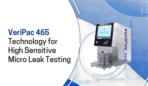 Package Leak Tester company|veripac leak testing.